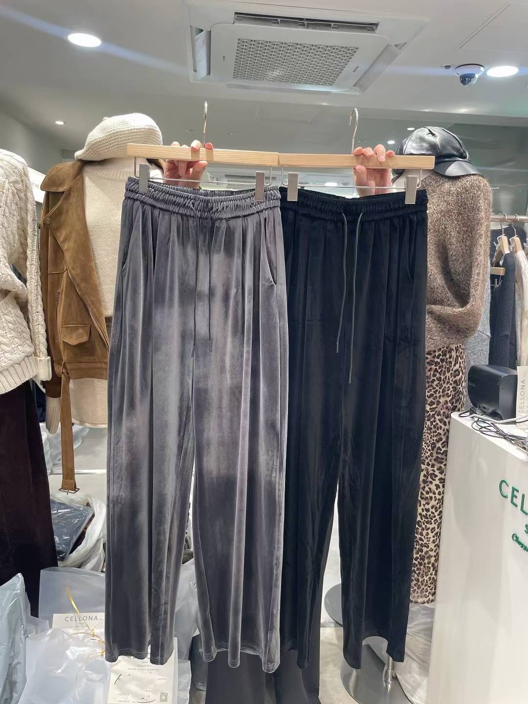 CELLONA韓國代購㊣女裝新款25秋冬真品推薦職業人氣休閑休閑褲CELLONA休閑褲