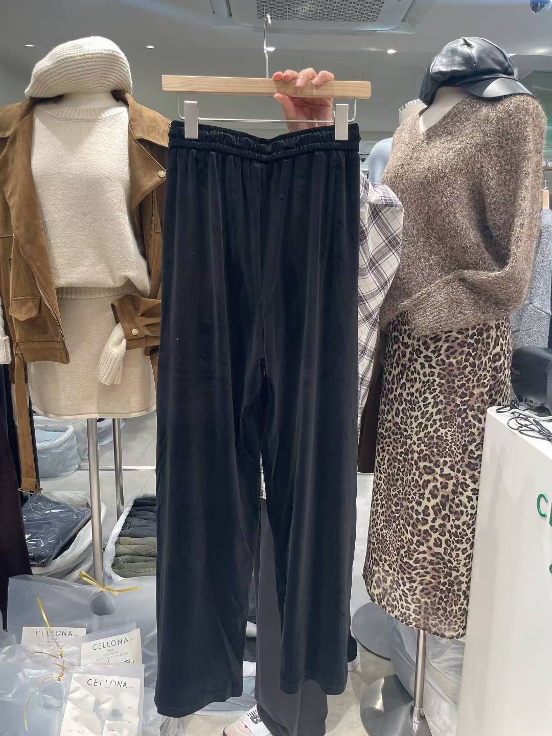 CELLONA韓國代購㊣女裝新款25秋冬真品推薦職業人氣休閑休閑褲CELLONA休閑褲
