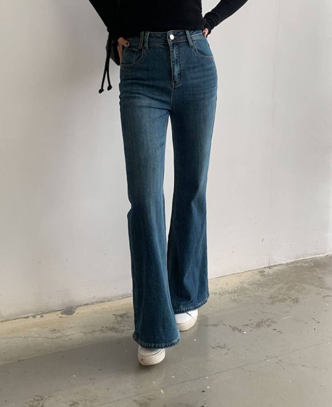 CELLONA韓國直郵㊣女裝新款熱賣真品25秋冬推薦時尚人氣牛仔褲CELLONA牛仔褲