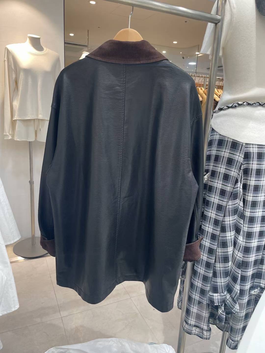 CELLONA韓國代購㊣女士新款時尚熱賣休閑職業真品推薦夾克皮革CELLONA夾克