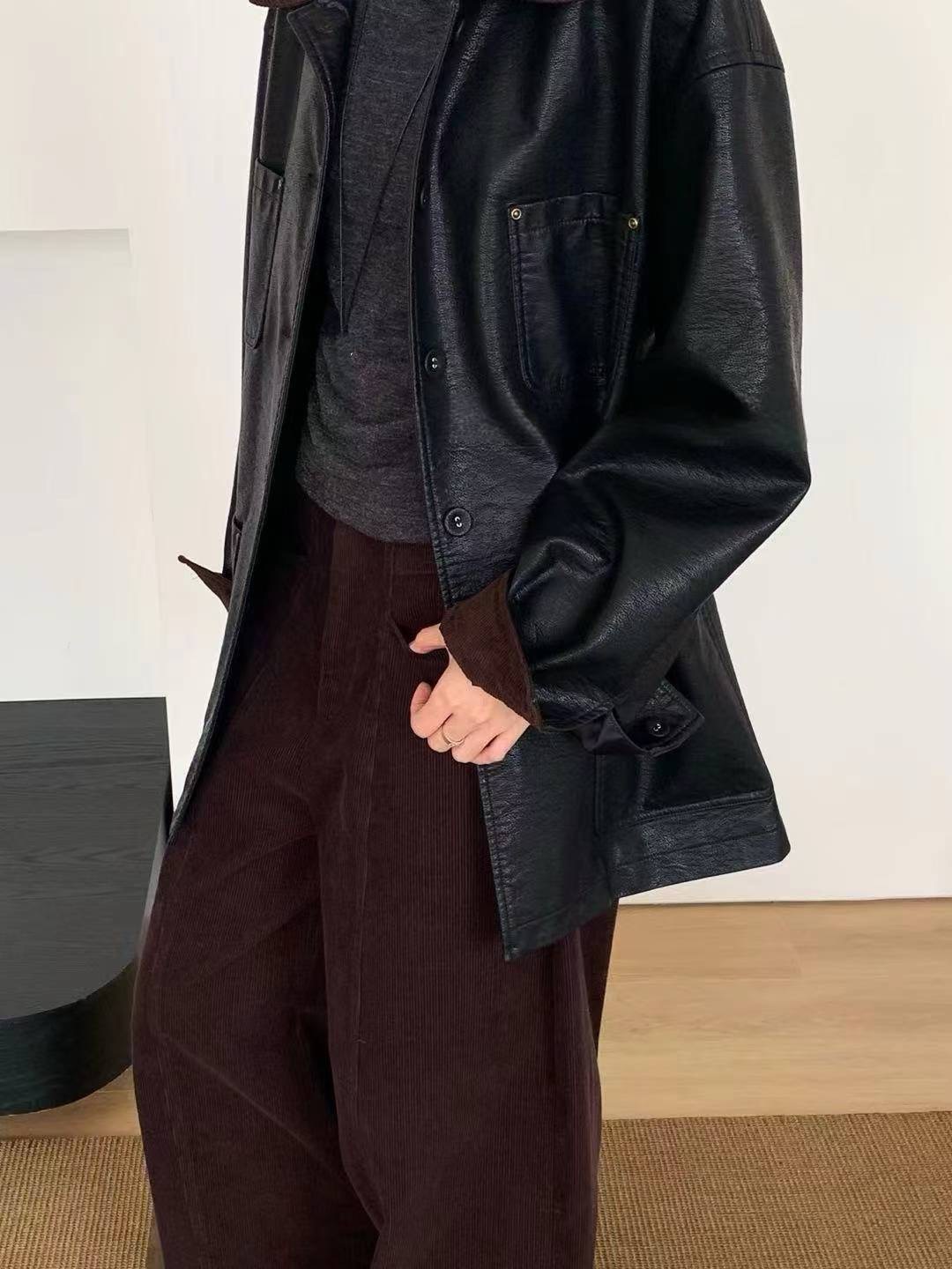 CELLONA韓國代購㊣女士新款時尚熱賣休閑職業真品推薦夾克皮革CELLONA夾克