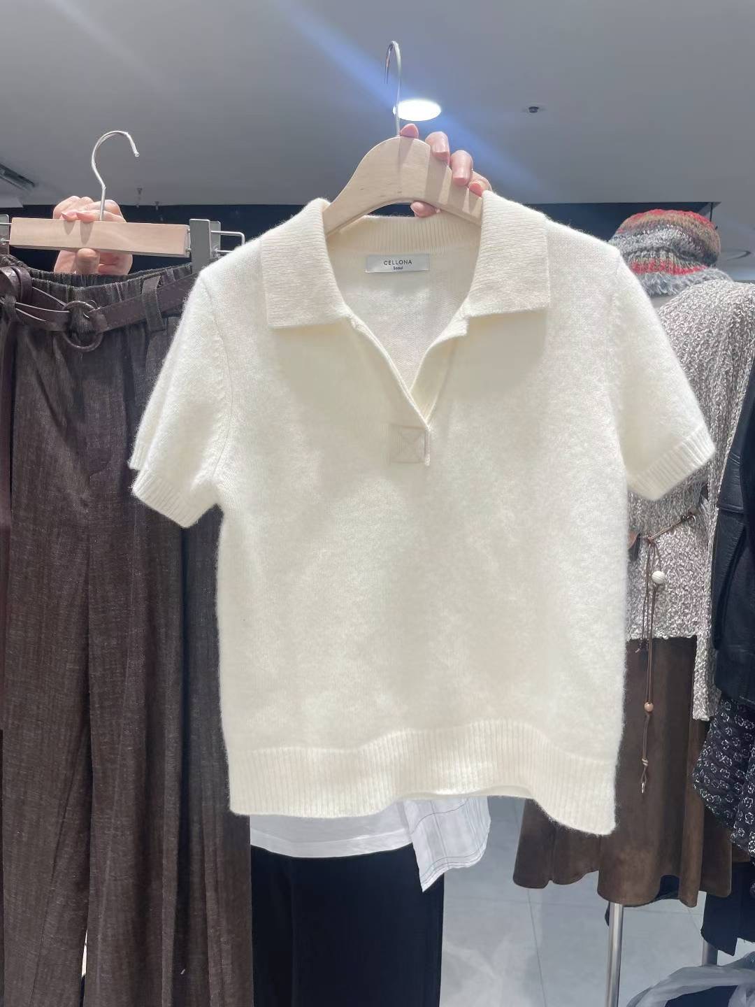 CELLONA韓國直郵㊣女裝新品推薦熱賣職業25秋冬真品時尚針織衫CELLONA針織衫