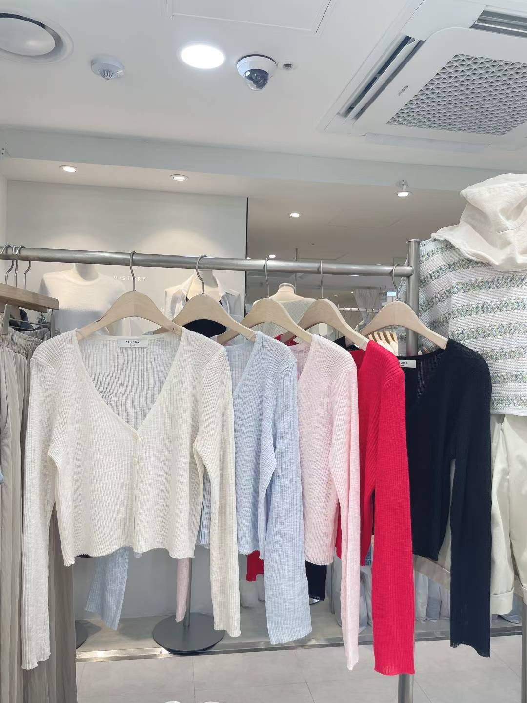 CELLONA韓國直郵㊣女裝新款熱賣休閑真品職業推薦人氣針織衫CELLONA針織衫