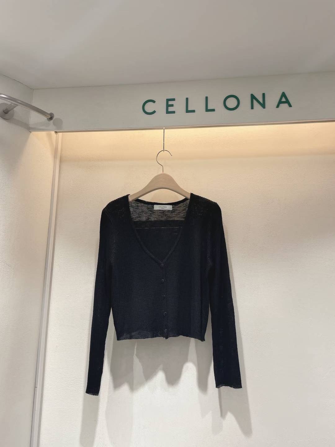 CELLONA韓國直郵㊣女裝新款熱賣休閑真品職業推薦人氣針織衫CELLONA針織衫圖色4