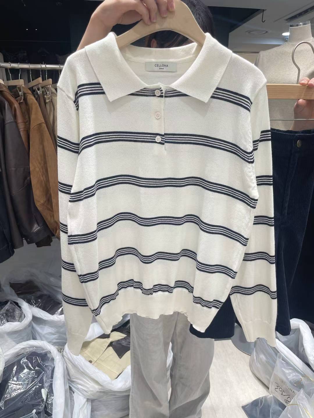 CELLONA東大門㊣直郵女裝新品時尚真品職業人氣推薦休閑針織衫CELLONA針織衫