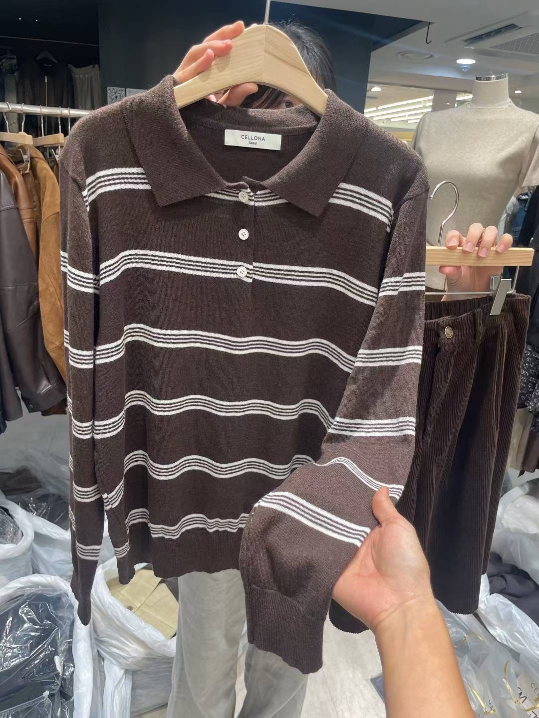 CELLONA東大門㊣直郵女裝新品時尚真品職業人氣推薦休閑針織衫CELLONA針織衫圖色2