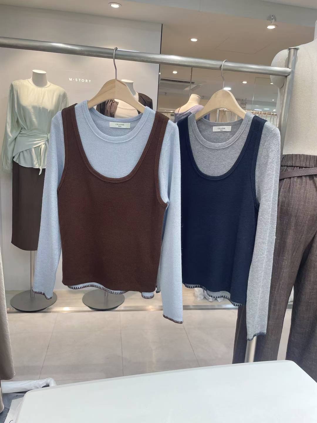 CELLONA東大門㊣代購女士新品真品職業推薦25秋冬熱賣套裝繡花CELLONA套裝