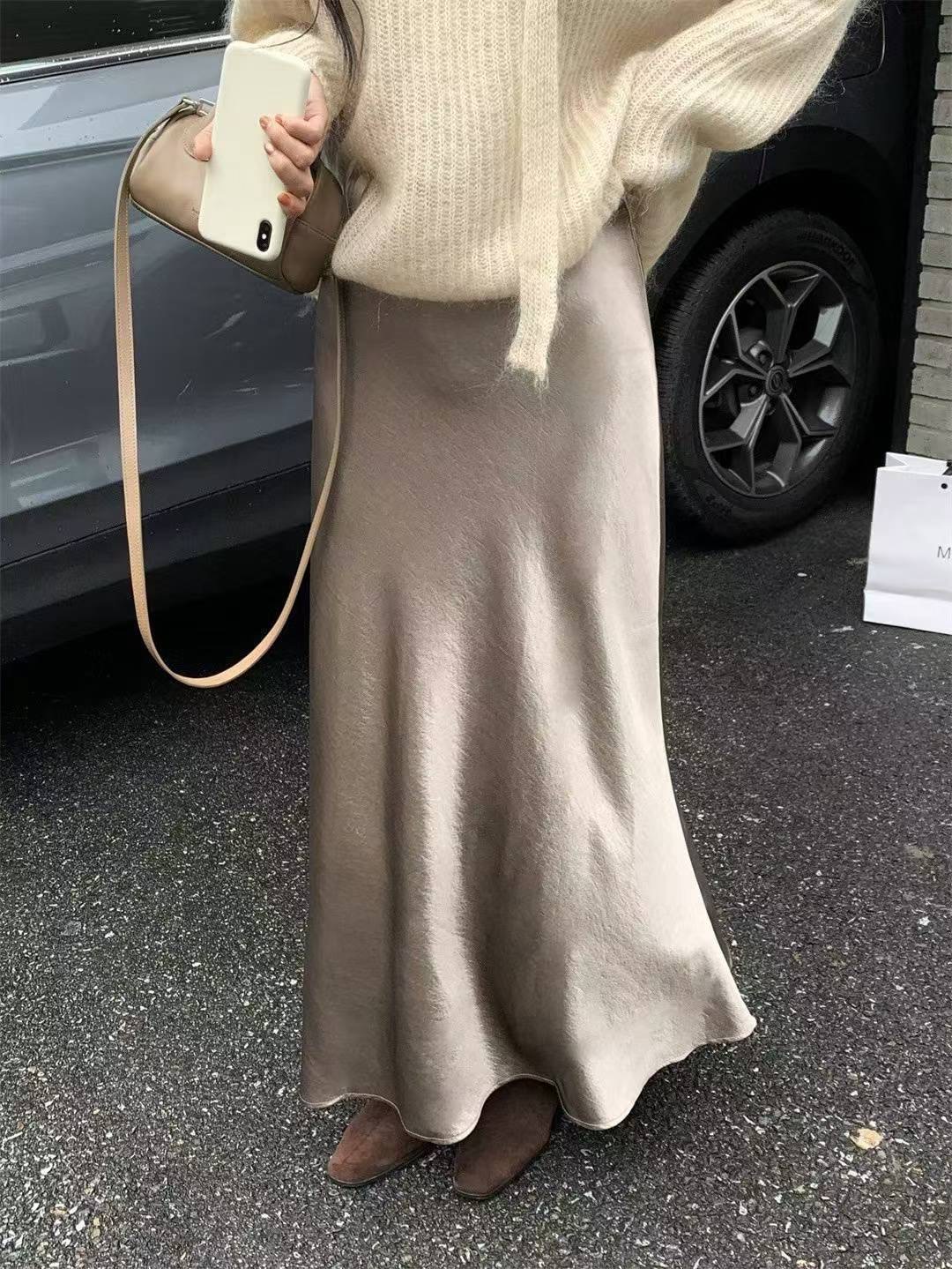 CELLONA韓國直郵㊣女士新款職業推薦時尚25秋冬休閑熱賣長裙CELLONA長裙