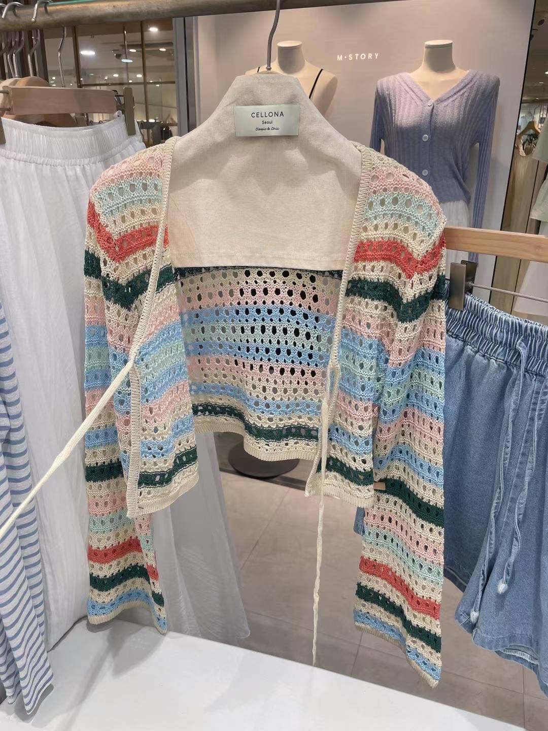 CELLONA韓國直郵㊣女士新品職業時尚休閑推薦人氣真品針織衫CELLONA針織衫圖色2