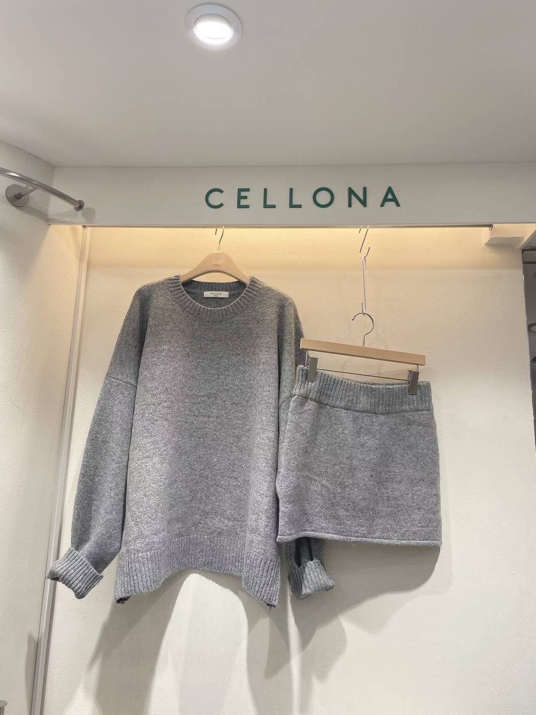 CELLONA韓國代購㊣女裝新品推薦時尚職業人氣休閑真品25秋冬套裝CELLONA套裝圖色2