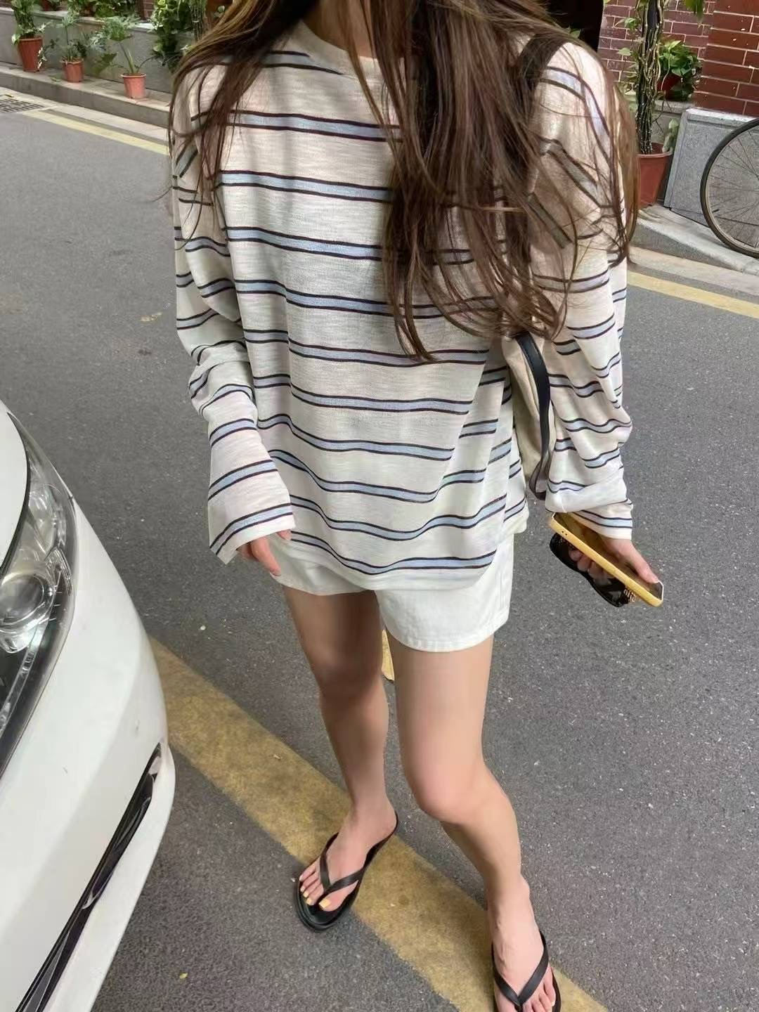 CELLONA韓國直郵㊣女裝新款人氣真品休閑熱賣推薦職業長袖T恤CELLONA長袖T恤