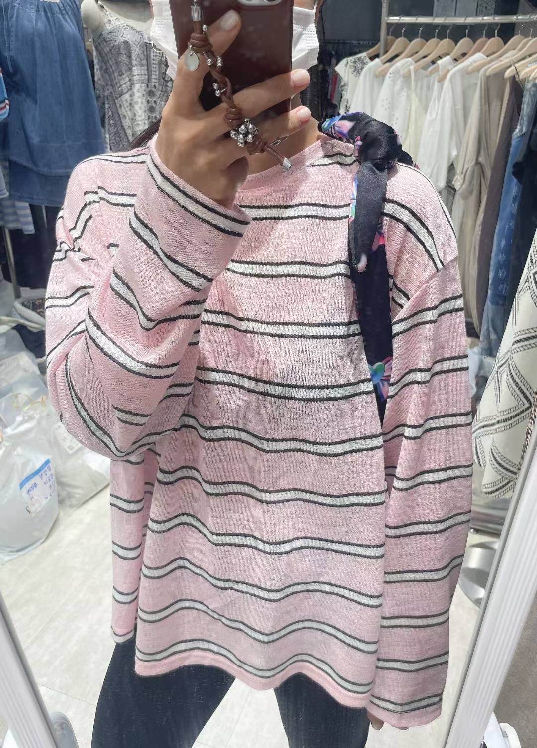 CELLONA韓國直郵㊣女裝新款人氣真品休閑熱賣推薦職業長袖T恤CELLONA長袖T恤圖色3