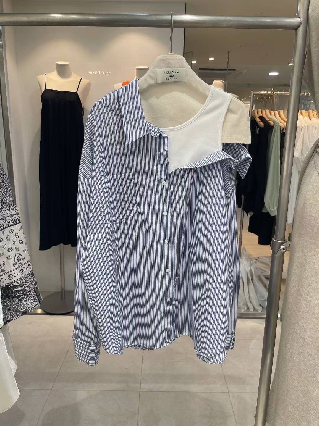 CELLONA東大門㊣實拍女士新款推薦職業25秋冬真品襯衫蕾絲衫CELLONA襯衫/蕾絲衫