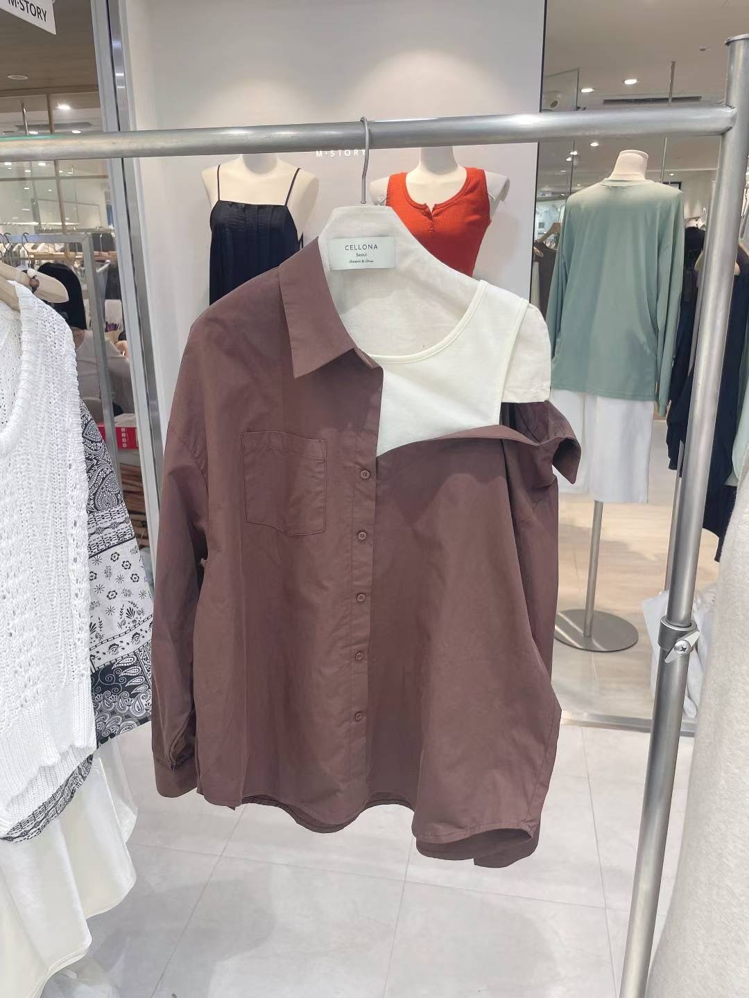 CELLONA東大門㊣實拍女士新款推薦職業25秋冬真品襯衫蕾絲衫CELLONA襯衫/蕾絲衫圖色3