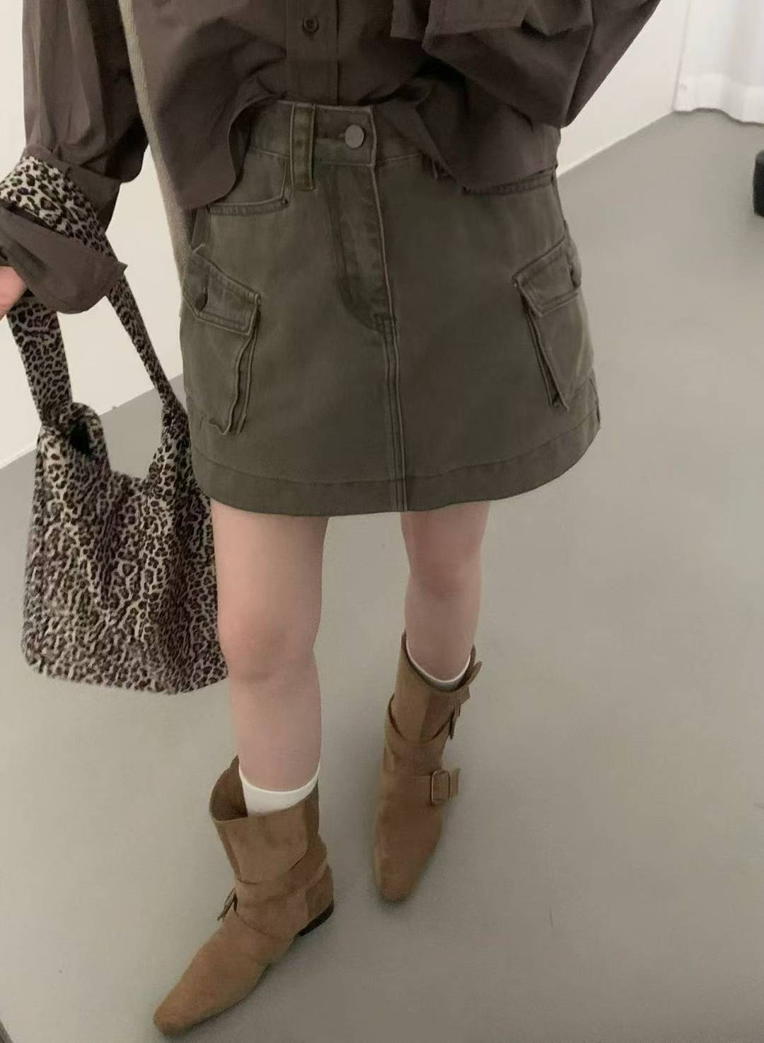 CELLONA韓國代購㊣女裝新品推薦人氣25秋冬熱賣職業時尚短裙CELLONA短裙