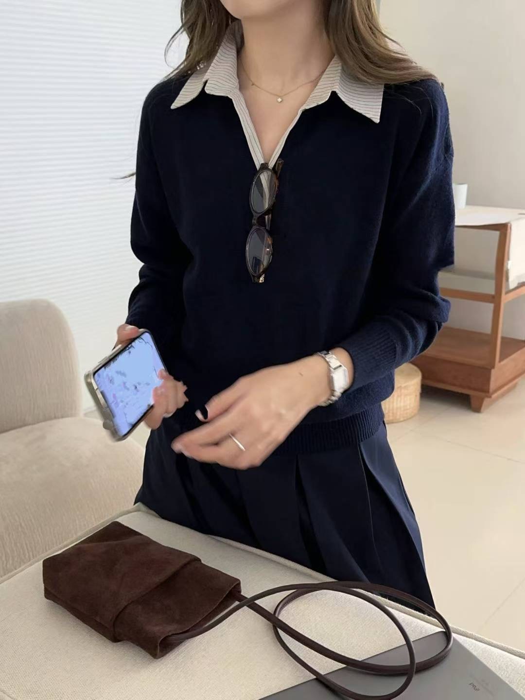 CELLONA韓國代購㊣女士新品熱賣人氣推薦休閑真品時尚針織衫CELLONA針織衫