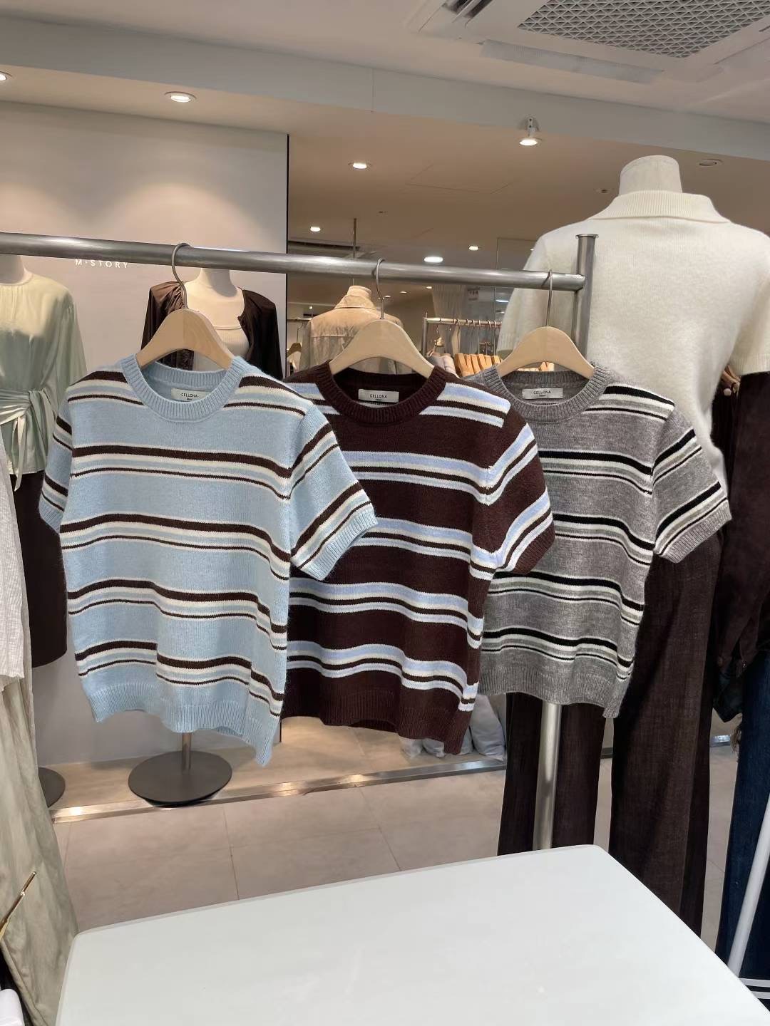 CELLONA東大門㊣實拍女裝新品推薦25秋冬人氣時尚職業針織衫CELLONA針織衫