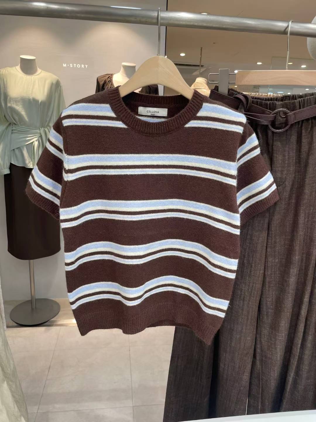 CELLONA東大門㊣實拍女裝新品推薦25秋冬人氣時尚職業針織衫CELLONA針織衫