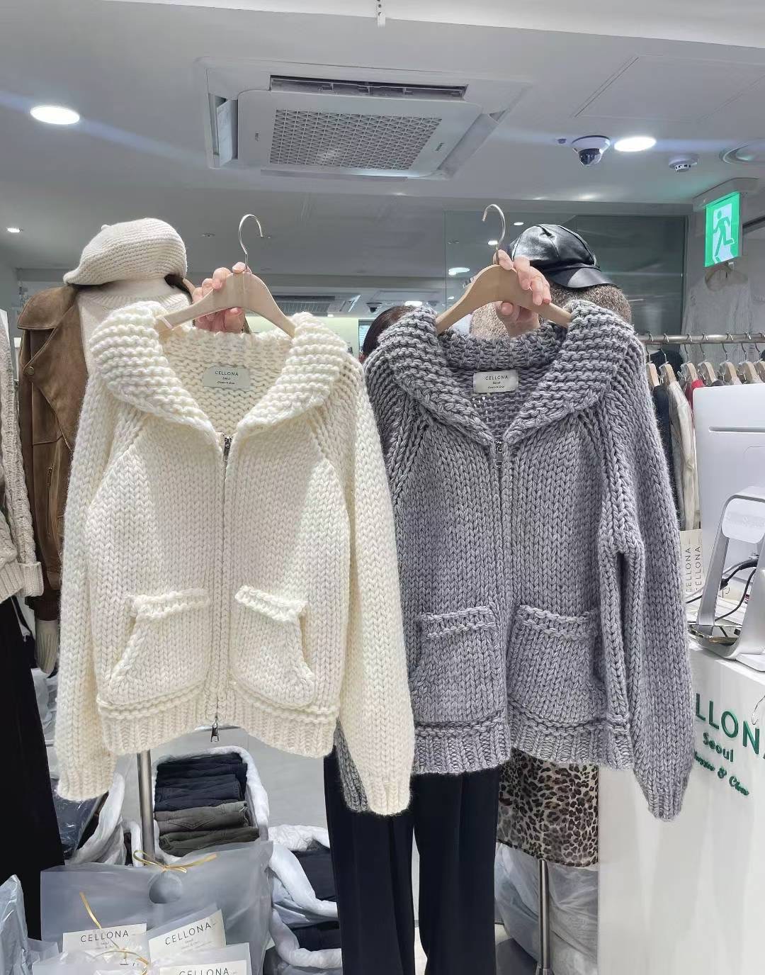 CELLONA東大門㊣代購女士新款人氣時尚推薦真品夾克手工制作CELLONA夾克