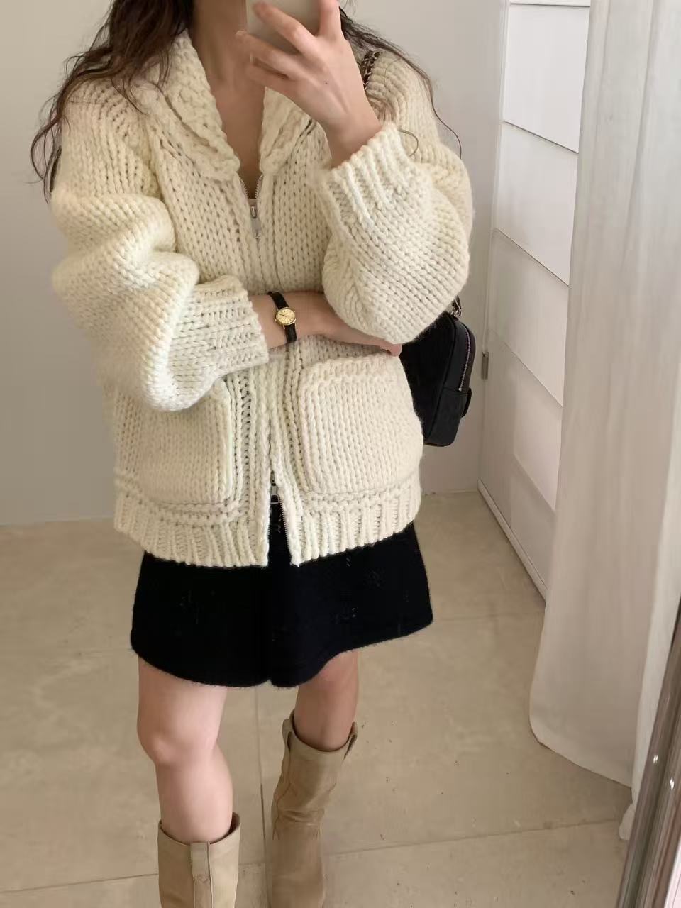 CELLONA東大門㊣代購女士新款人氣時尚推薦真品夾克手工制作CELLONA夾克