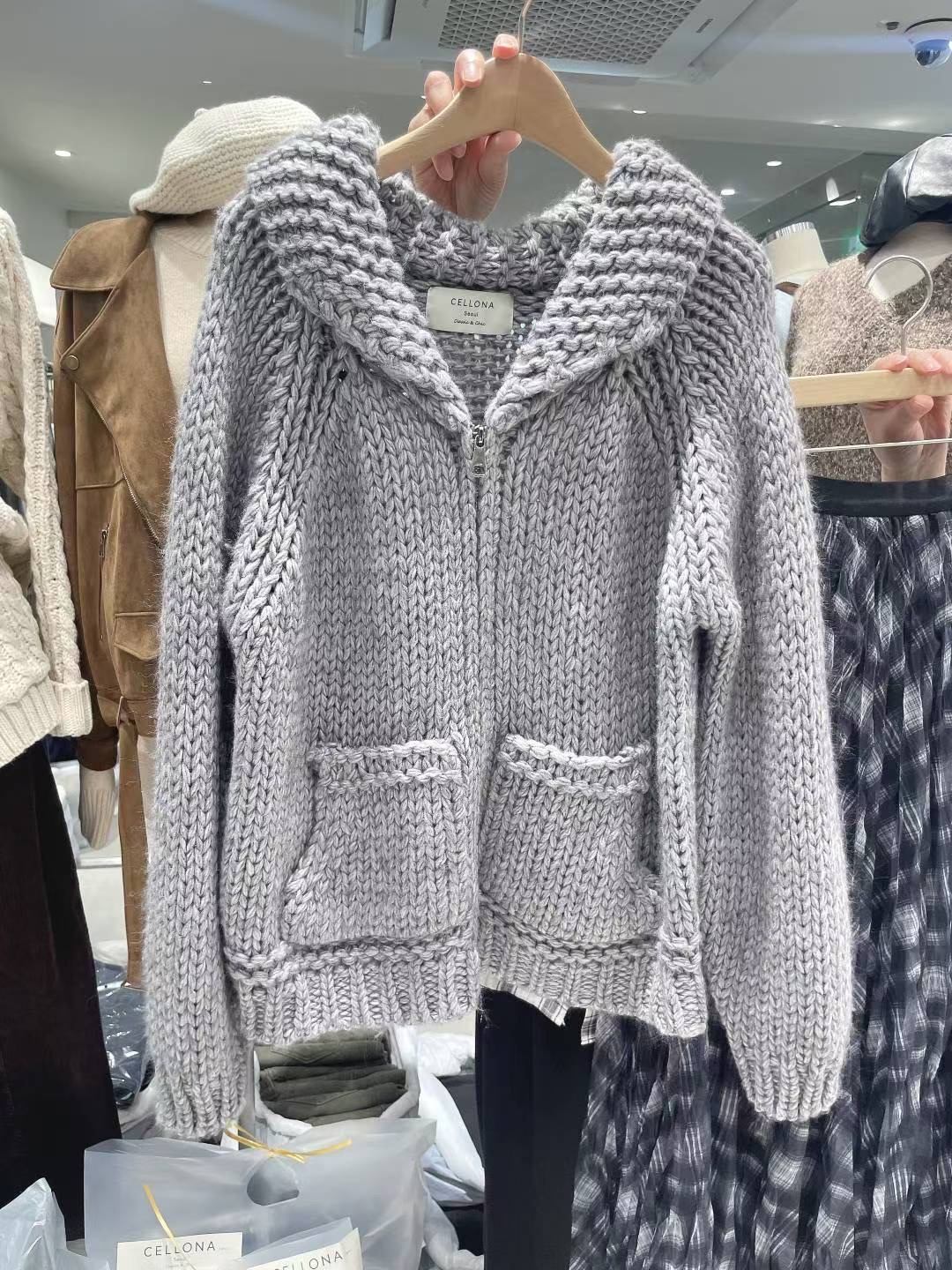 CELLONA東大門㊣代購女士新款人氣時尚推薦真品夾克手工制作CELLONA夾克