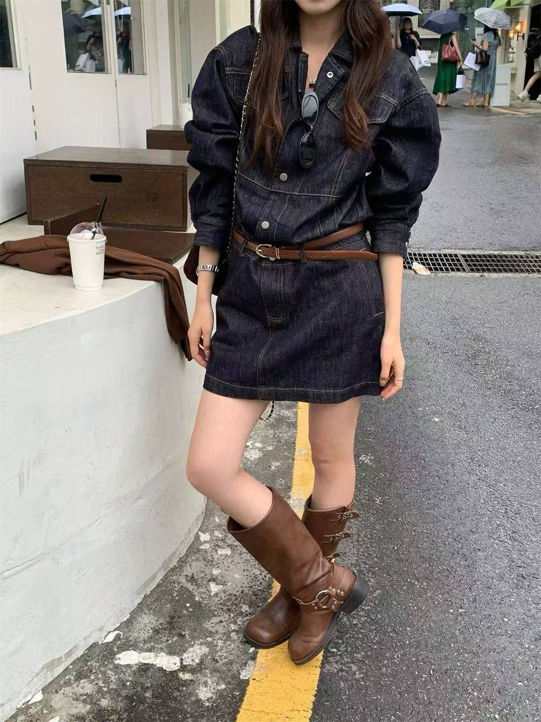 CELLONA東大門㊣代購女士新款25秋冬人氣熱賣休閑真品連衣裙CELLONA連衣裙