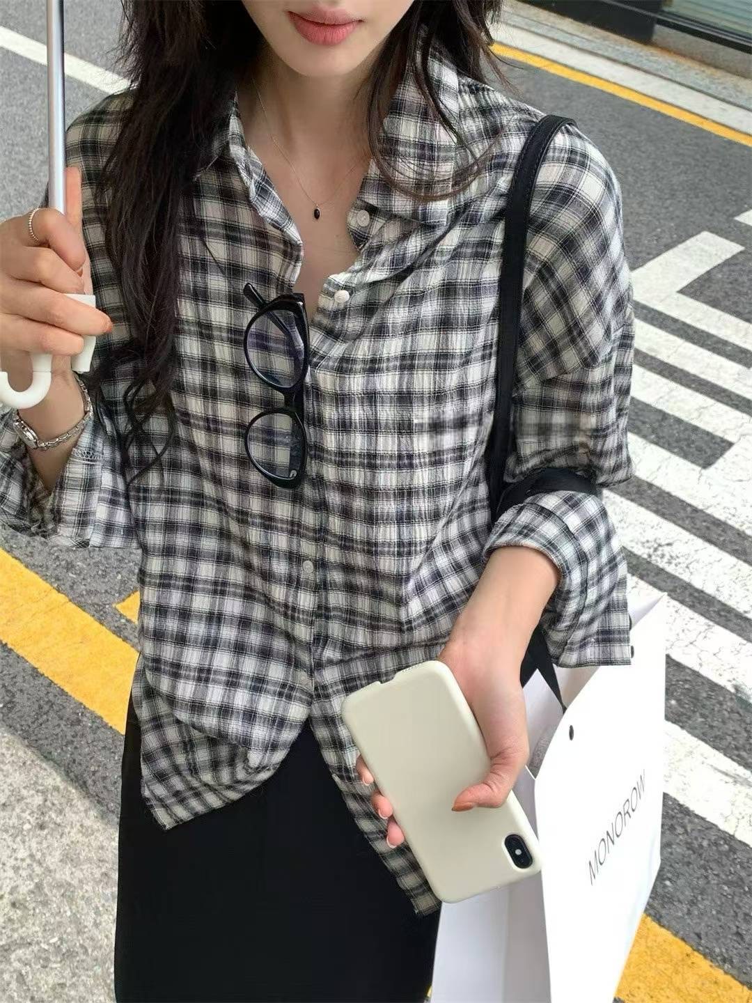 CELLONA東大門㊣代購女士新款25秋冬熱賣職業時尚襯衫蕾絲衫CELLONA襯衫/蕾絲衫