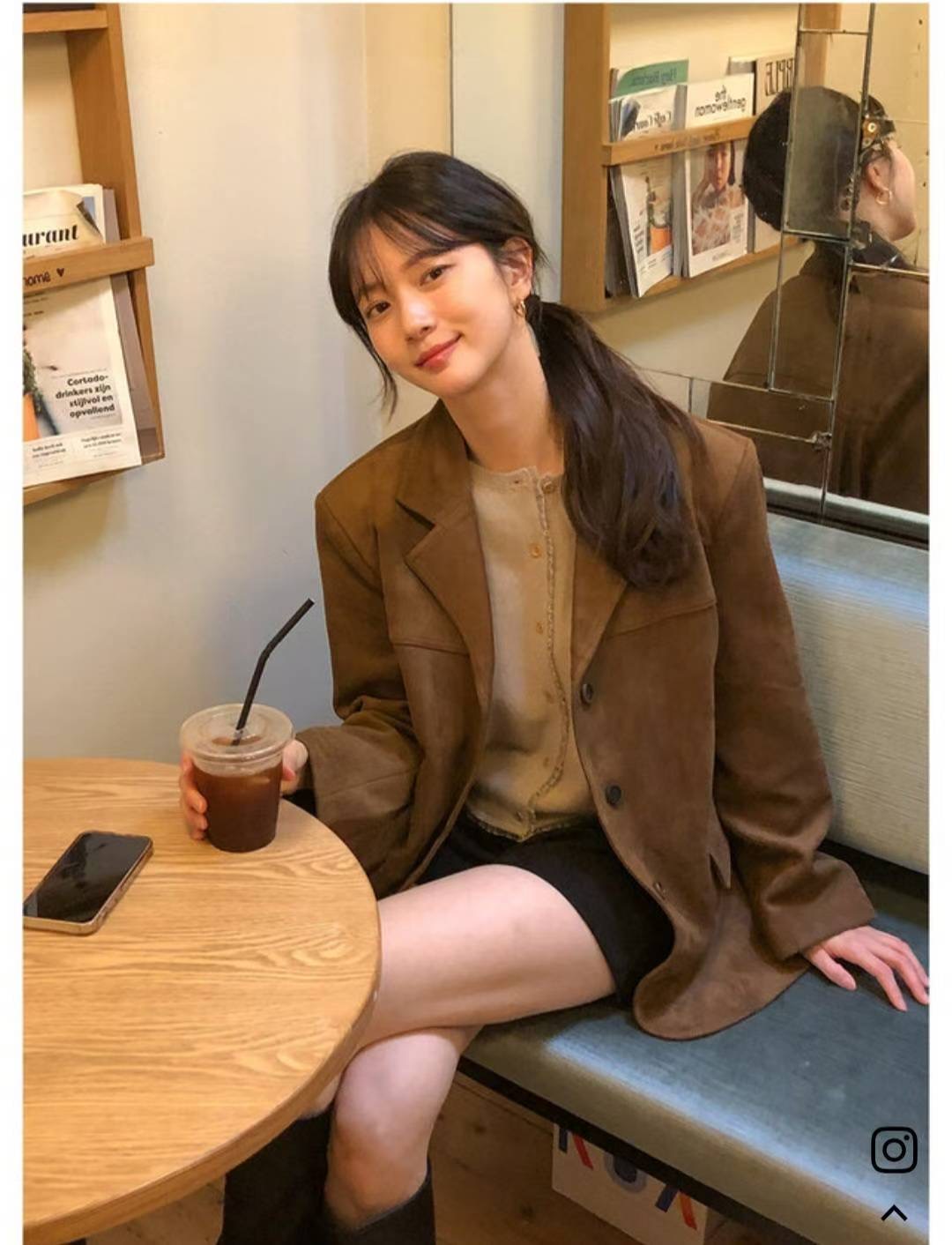 CELLONA東大門㊣代購女裝新款職業休閑熱賣人氣25秋冬真品夾克CELLONA夾克