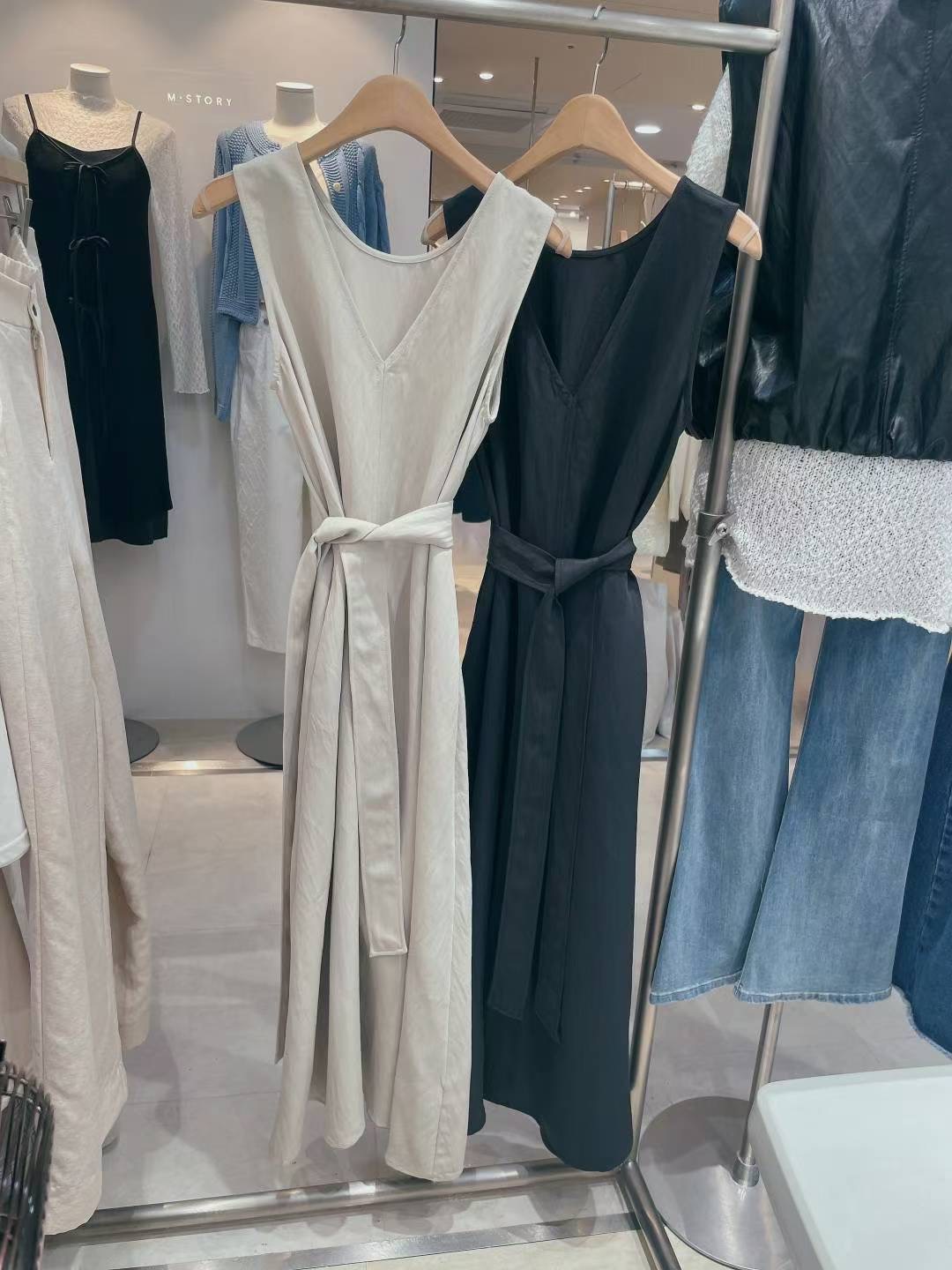 CELLONA韓國代購㊣女裝新品時尚25秋冬人氣連衣裙含腰帶雙面CELLONA連衣裙