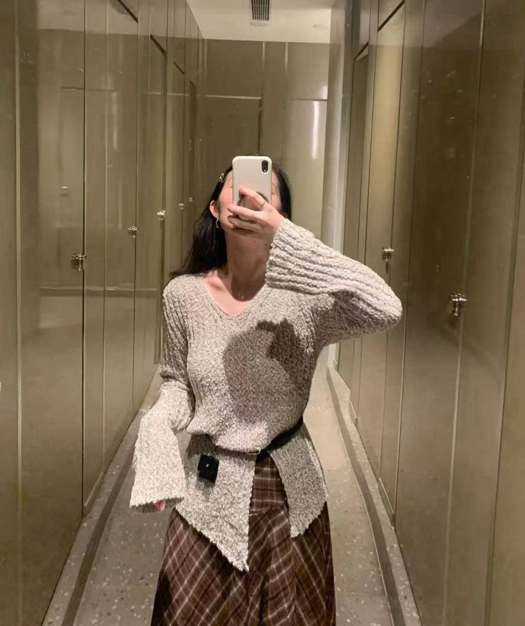 CELLONA韓國代購㊣女裝新款休閑推薦職業人氣25秋冬時尚毛衣CELLONA毛衣