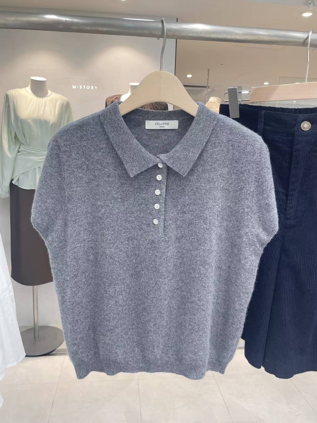 CELLONA東大門㊣直郵女裝新品推薦真品休閑時尚25秋冬針織衫CELLONA針織衫圖色2