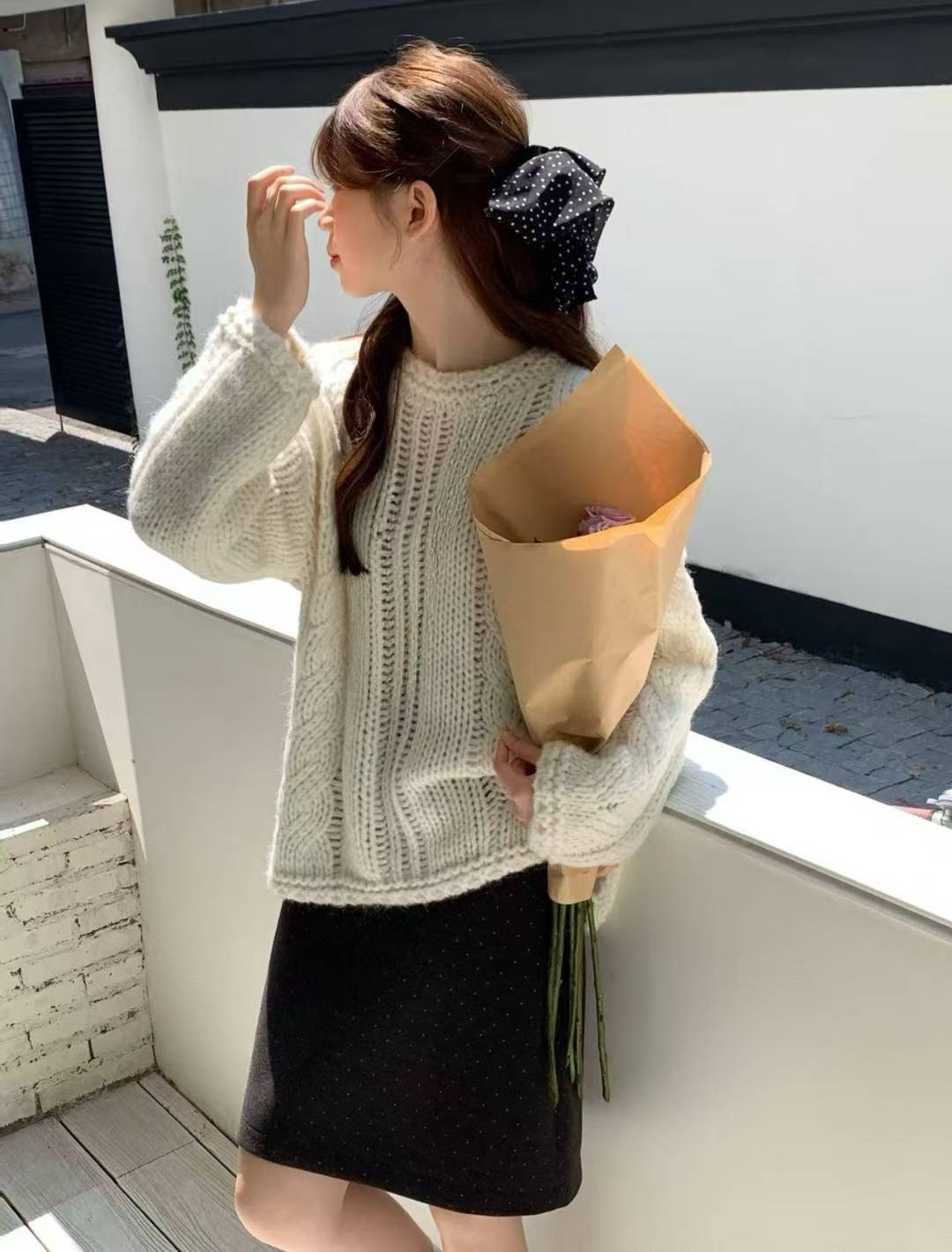 CELLONA東大門㊣直郵女士新款人氣真品熱賣時尚休閑職業毛衣CELLONA毛衣