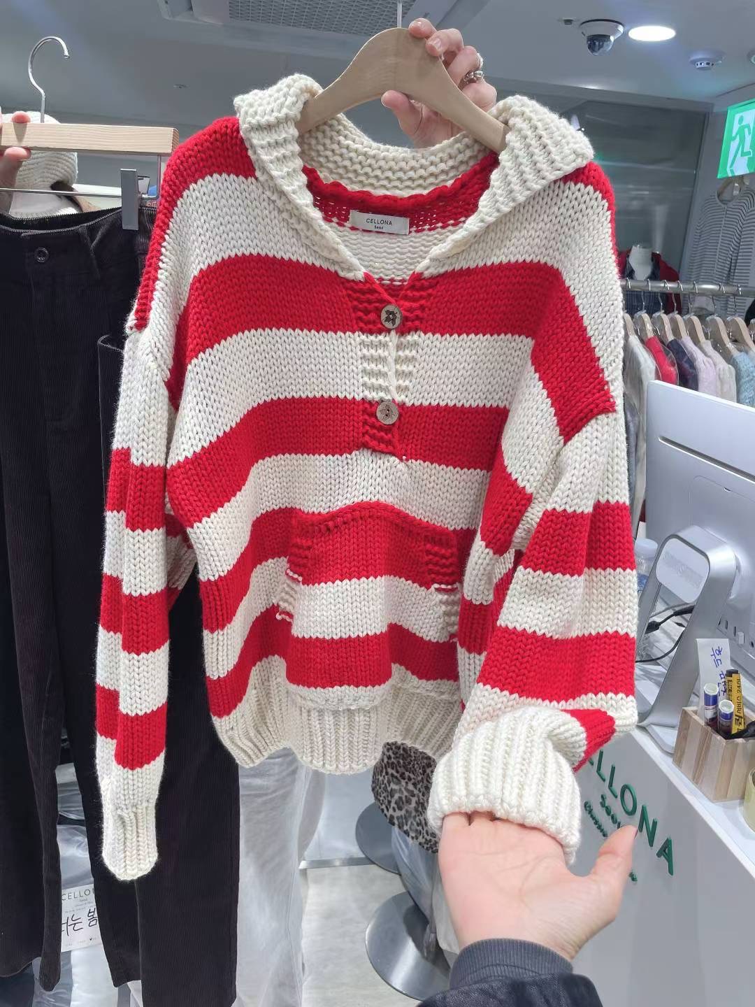 CELLONA東大門㊣實拍女士新款人氣時尚職業熱賣休閑真品毛衣CELLONA毛衣圖色2