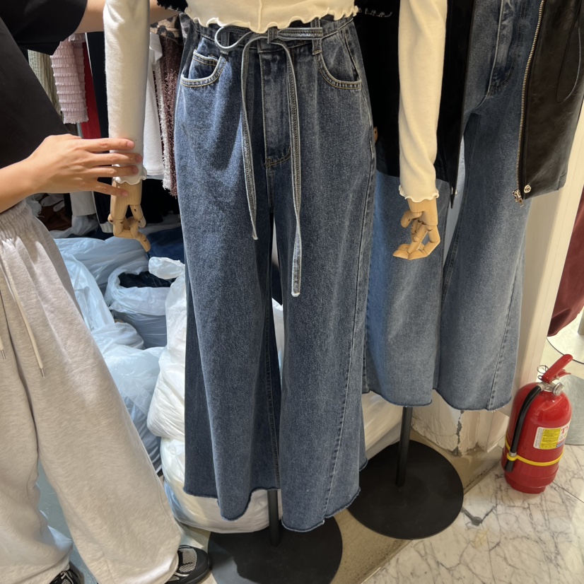 OZ東大門㊣直郵女士新品真品時尚職業推薦人氣休閑25秋冬牛仔褲OZ.ounce牛仔褲圖色2