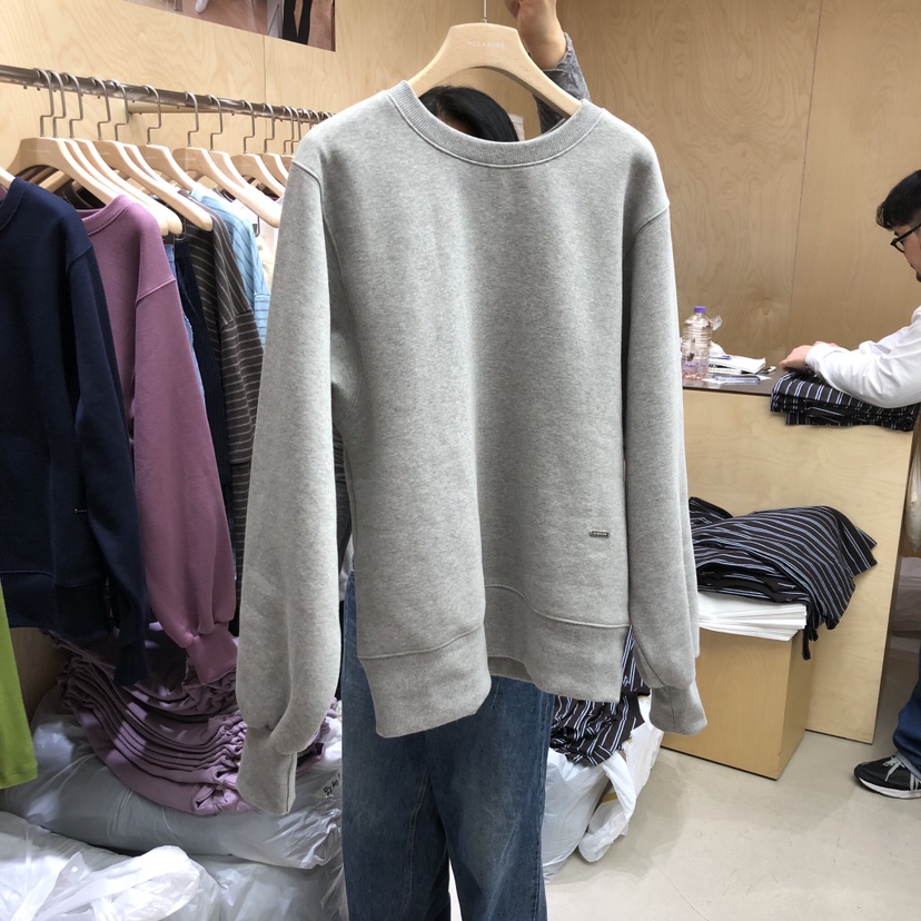 PLEASURE東大門㊣實拍女士新款推薦25秋冬時尚職業衛衣加絨PLEASURE衛衣