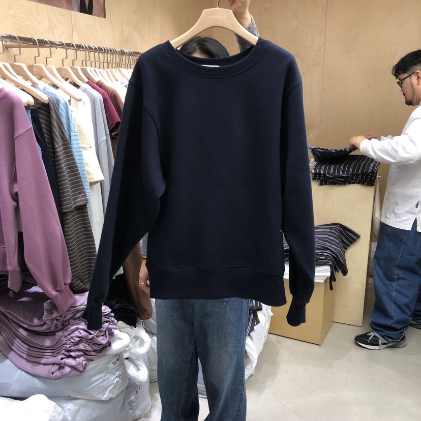 PLEASURE東大門㊣實拍女士新款推薦25秋冬時尚職業衛衣加絨PLEASURE衛衣圖色2