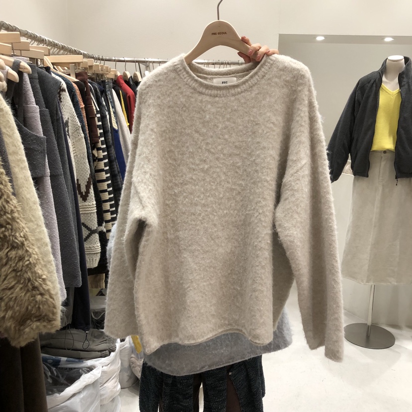 FRE韓國代購㊣女裝新款時尚休閑熱賣推薦人氣真品職業針織衫FRE針織衫