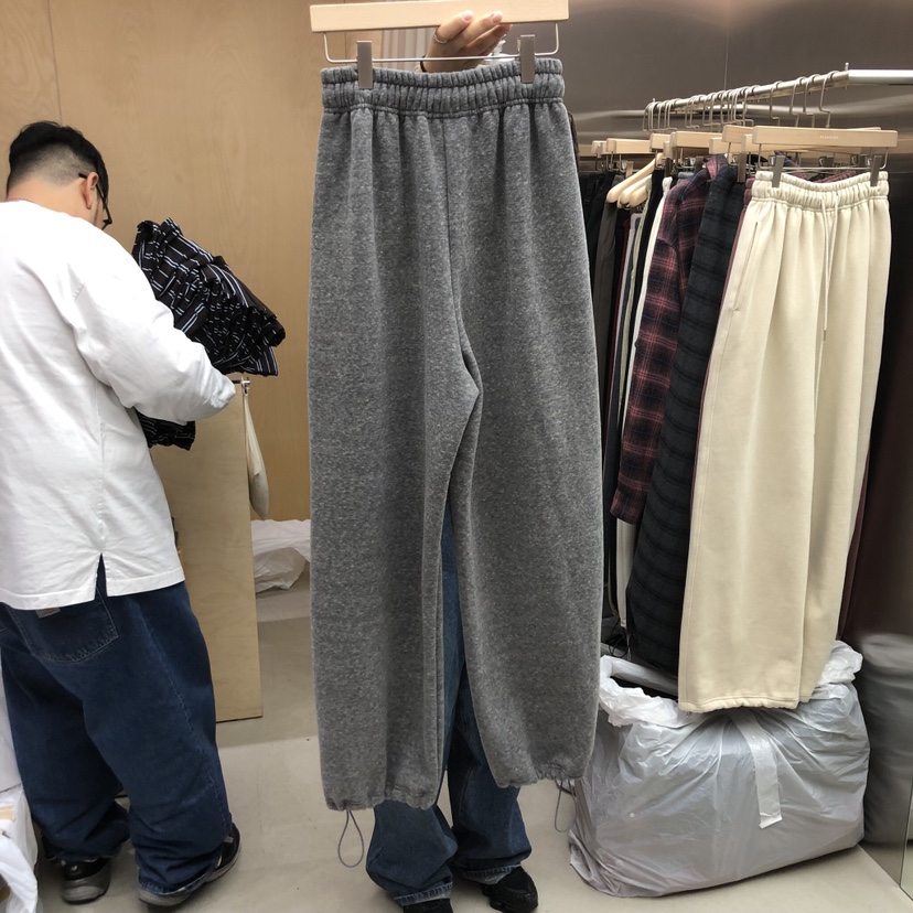 PLEASURE東大門㊣直郵女士新款時尚人氣25秋冬職業休閑褲加絨PLEASURE休閑褲