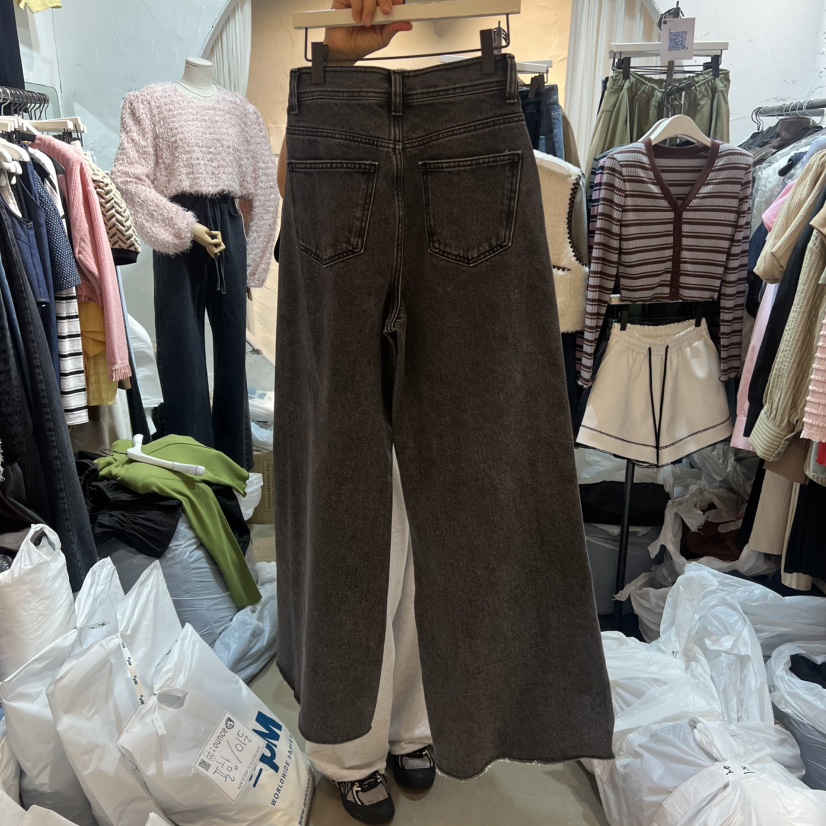 OZ韓國代購㊣女士新款職業真品休閑推薦時尚人氣25秋冬牛仔褲OZ.ounce牛仔褲