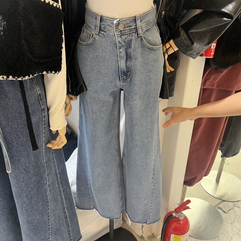 OZ韓國代購㊣女士新款職業真品休閑推薦時尚人氣25秋冬牛仔褲OZ.ounce牛仔褲