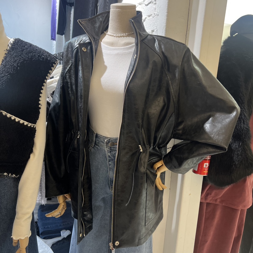 OZ東大門㊣代購女士新品熱賣真品人氣休閑職業時尚夾克皮革OZ.ounce夾克