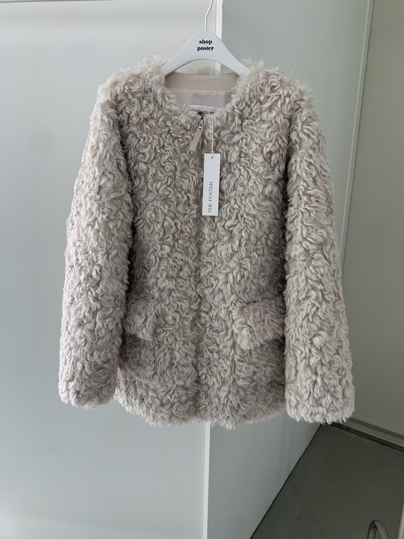 SHOP POSTER韓國代購㊣女士新品真品時尚人氣推薦夾克毛皮SHOP_POSTER夾克圖色2