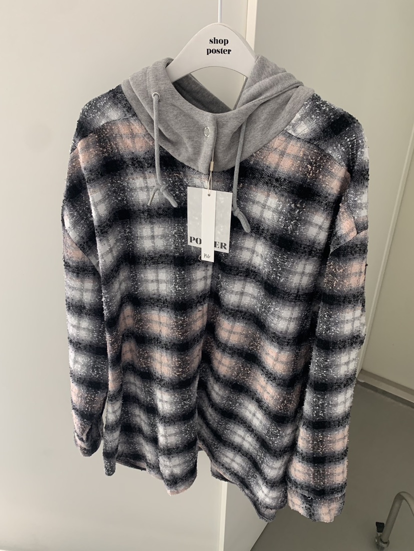 SHOP POSTER東大門㊣實拍女裝新品熱賣休閑真品襯衫蕾絲衫SHOP_POSTER襯衫/蕾絲衫