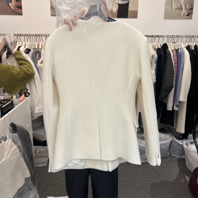 SALONDEMAG韓國直郵㊣女士新款休閑真品25秋冬夾克不含內搭SALONDEMAG夾克