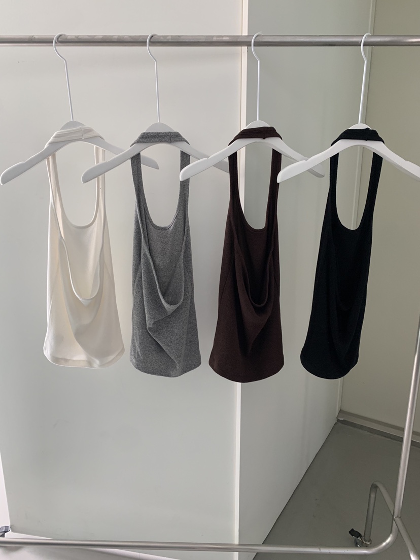 SHOP POSTER韓國代購㊣女裝新品職業25秋冬真品時尚吊帶背心SHOP_POSTER吊帶/背心