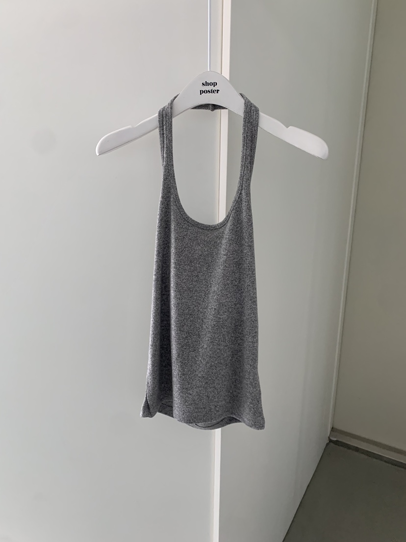 SHOP POSTER韓國代購㊣女裝新品職業25秋冬真品時尚吊帶背心SHOP_POSTER吊帶/背心圖色2