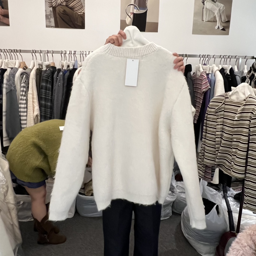 SALONDEMAG東大門㊣代購女士新款休閑時尚人氣推薦針織衫羊駝SALONDEMAG針織衫