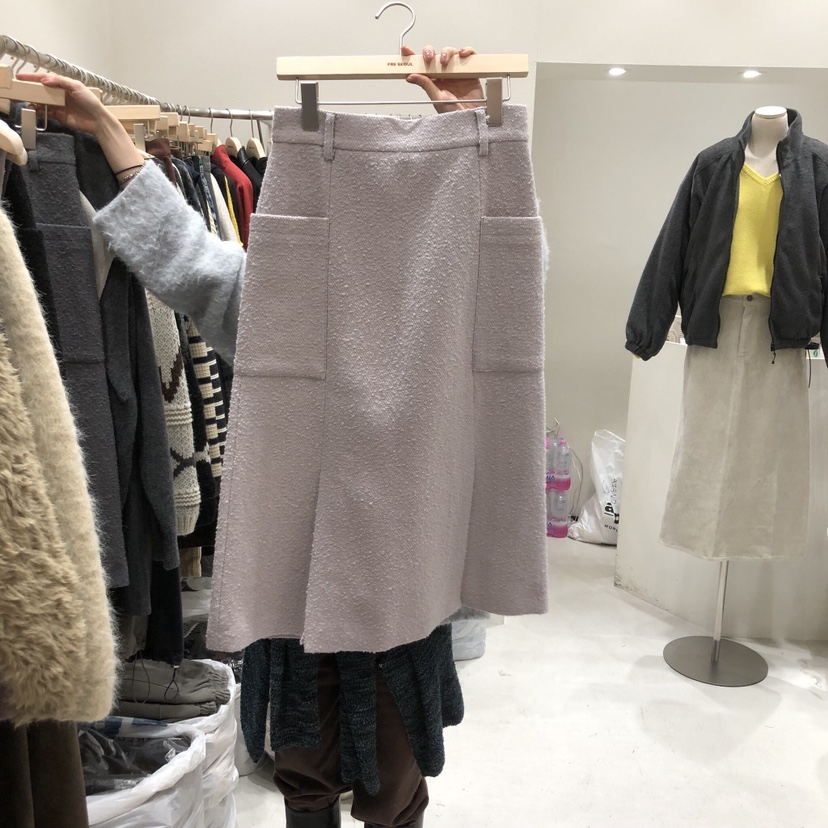 FRE東大門㊣實拍女士新品真品熱賣25秋冬職業休閑半身裙中短裙FRE半身裙/中短裙圖色2