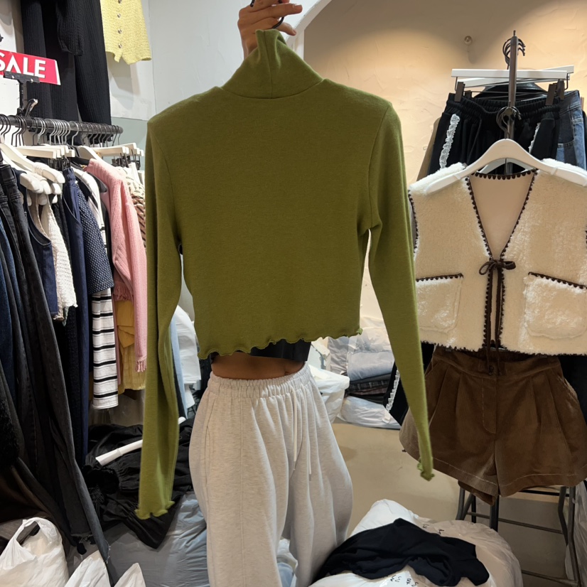 OZ東大門㊣實拍女裝新品推薦休閑熱賣人氣時尚25秋冬長袖T恤OZ.ounce長袖T恤