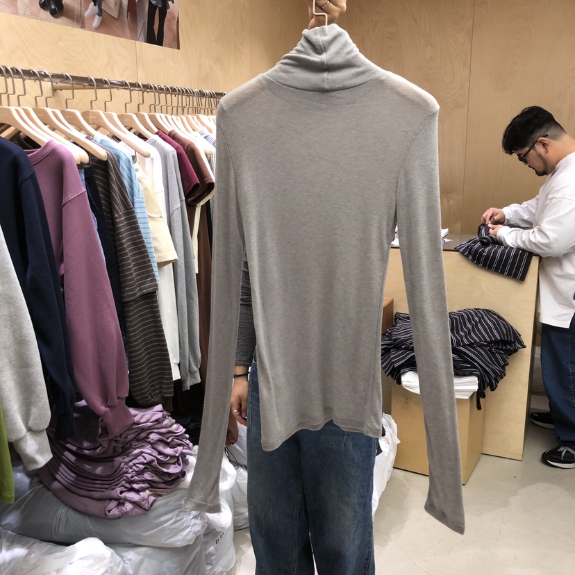 PLEASURE韓國代購㊣女裝新品推薦熱賣真品休閑職業時尚長袖T恤PLEASURE長袖T恤